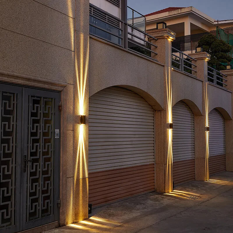 Modern Outdoor Wall Light | Waterproof LED Rectangle Lamp