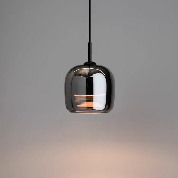 Modern Nordic Black Glass Pendant Light – Elegant Minimalist Design