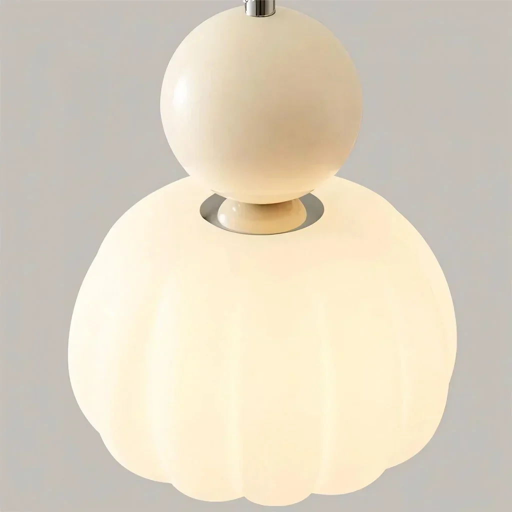 Art Deco Scout Pendant Light – Timeless Elegance in Cream