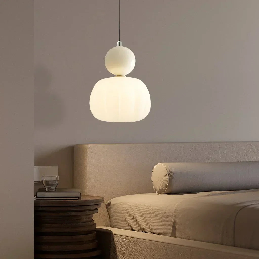 Art Deco Scout Pendant Light – Timeless Elegance in Cream