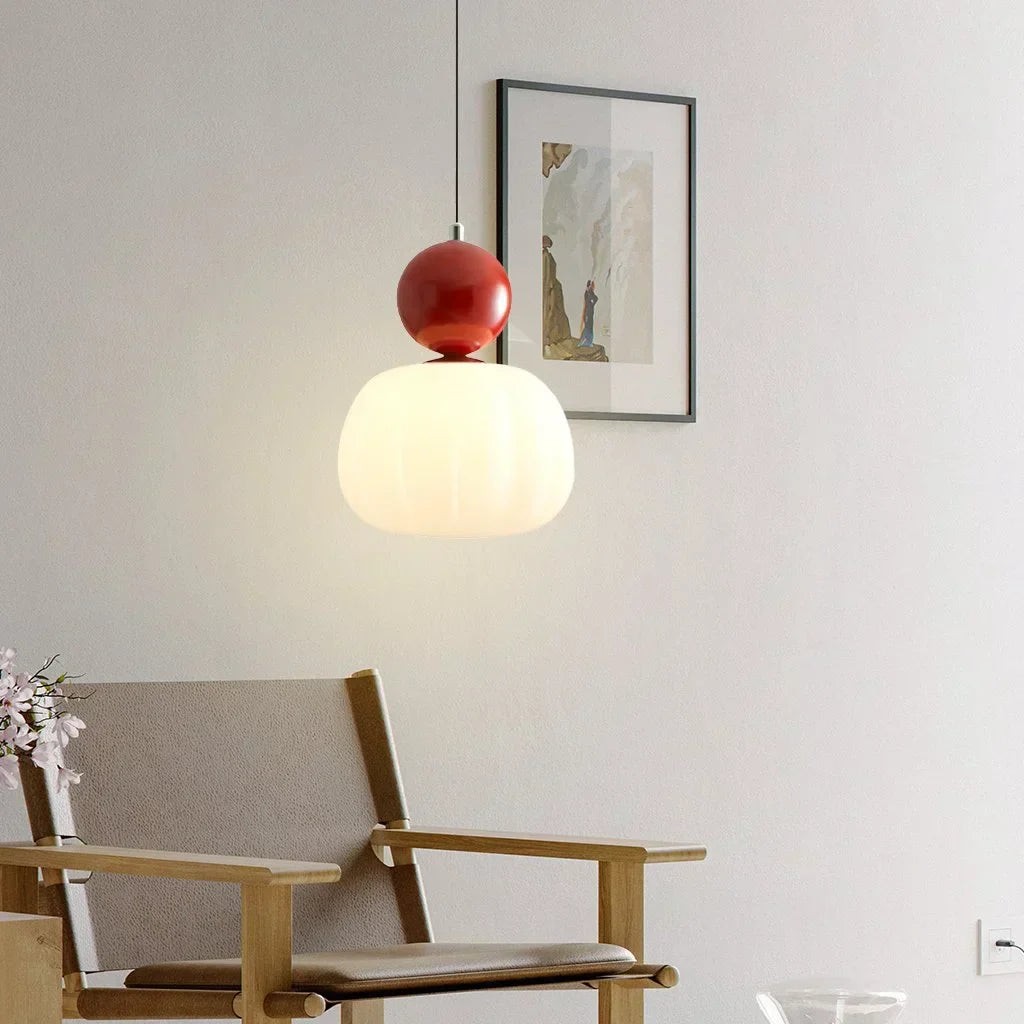 Art Deco Scout Pendant Light – Timeless Elegance in Cream