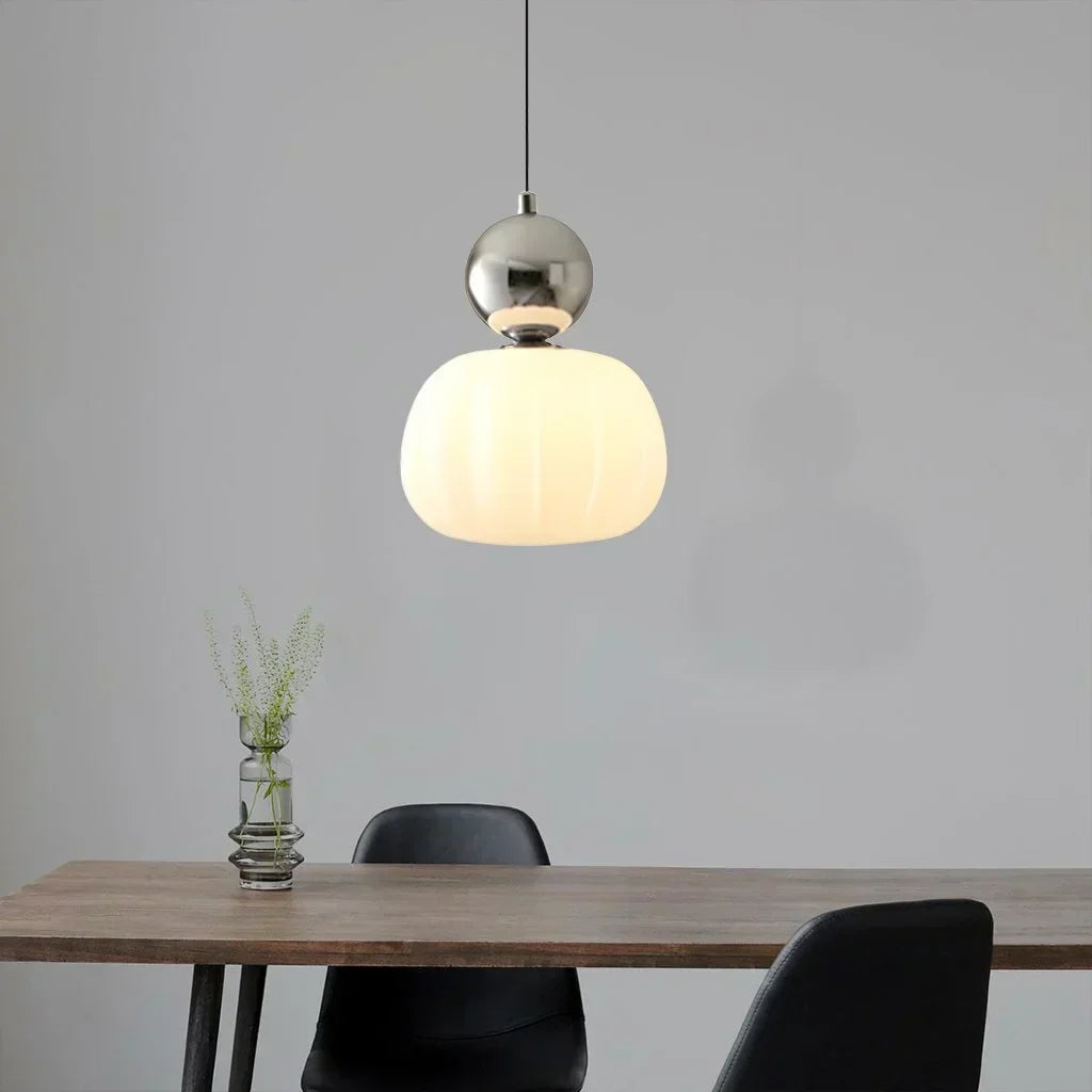 Art Deco Scout Pendant Light – Timeless Elegance in Cream