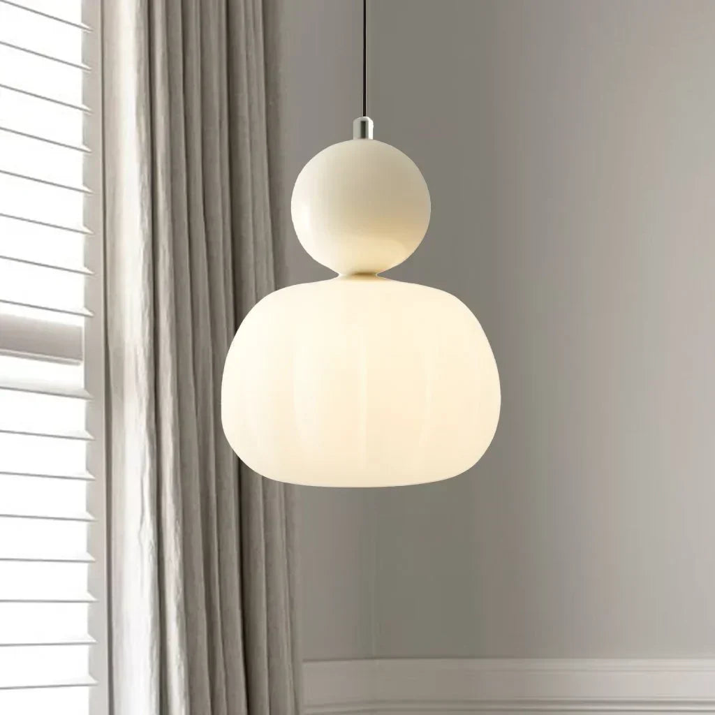 Art Deco Scout Pendant Light – Timeless Elegance in Cream