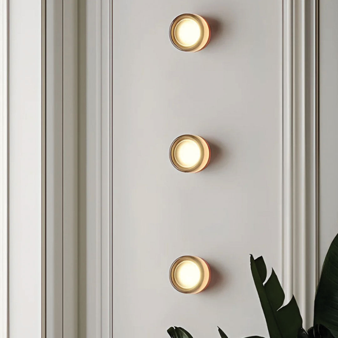 Textured Dimple Wall Light – Elegant Modern Wall Sconce