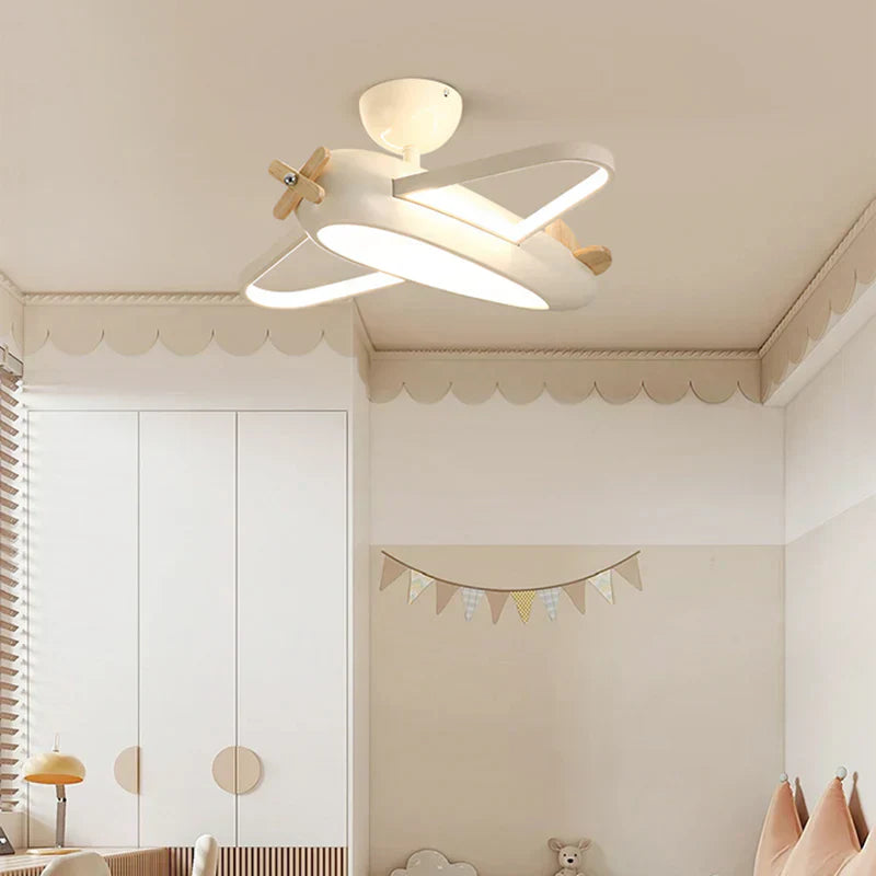 AeroBeam LED Ceiling Light – Modern Aircraft-Inspired Design
