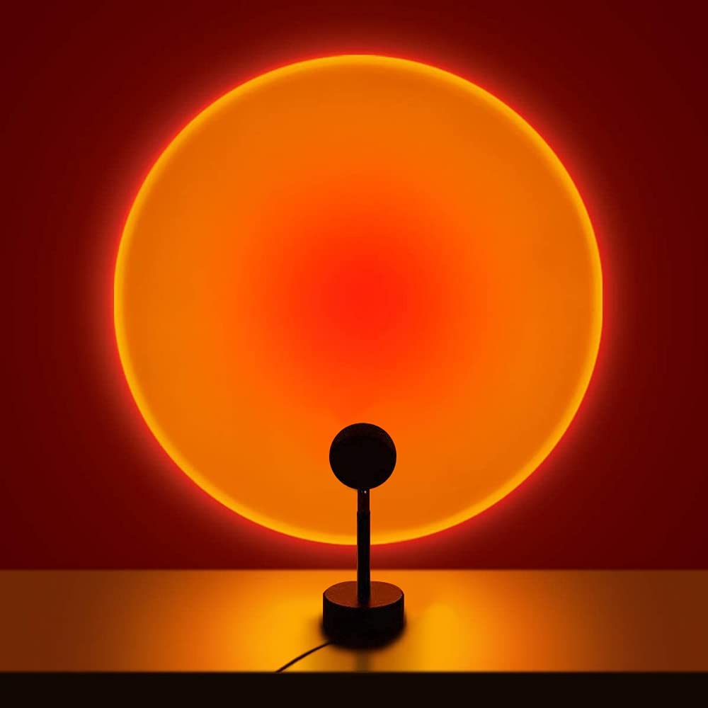 Sunset Projector Lamp – 15-Colour LED with Remote Control