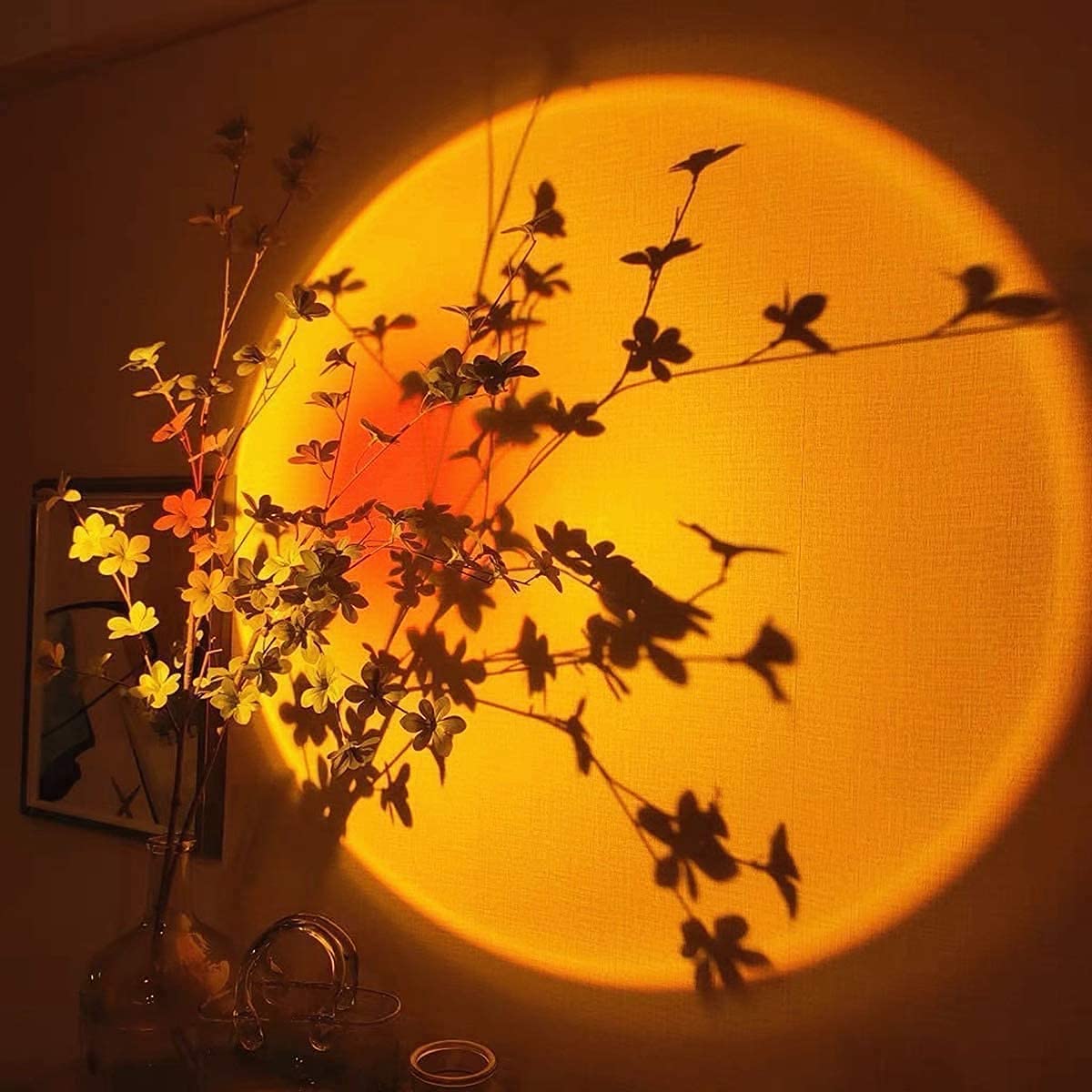 Sunset Projector Lamp – 15-Colour LED with Remote Control