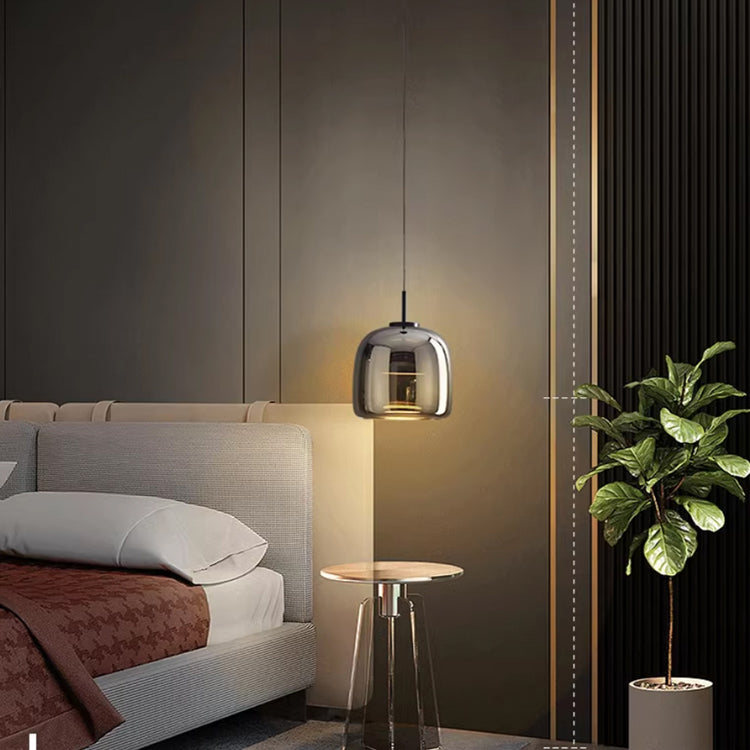 Modern Nordic Black Glass Pendant Light – Elegant Minimalist Design