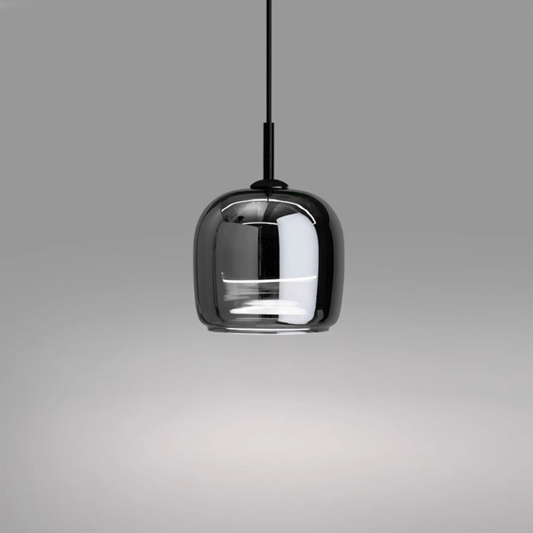 Modern Nordic Black Glass Pendant Light – Elegant Minimalist Design